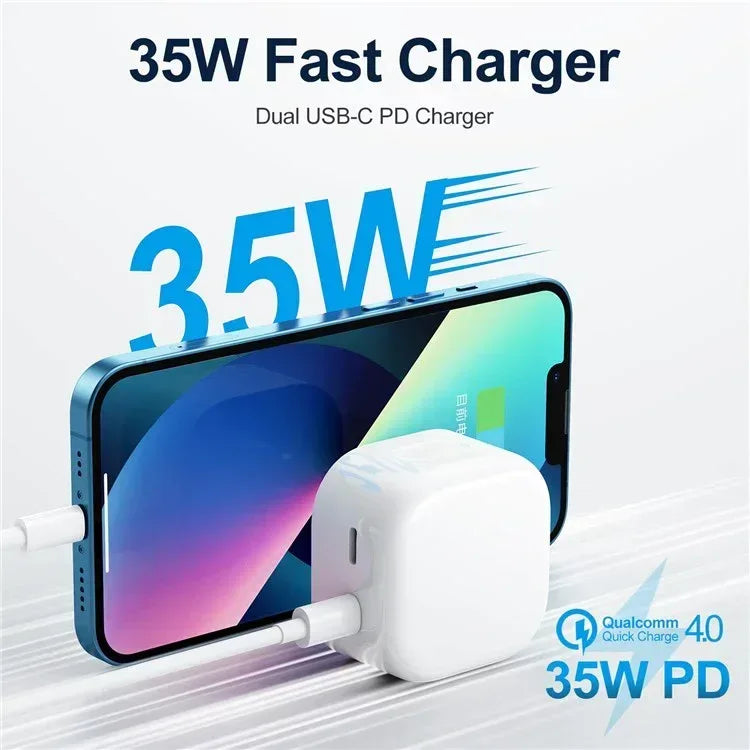 Joyroom Dual PD 35W Fast Charger L-2P356 - Three