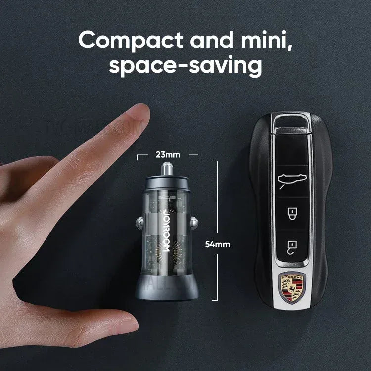 JoyRoom Fast Car Charger Dual ports C-A42 - Three