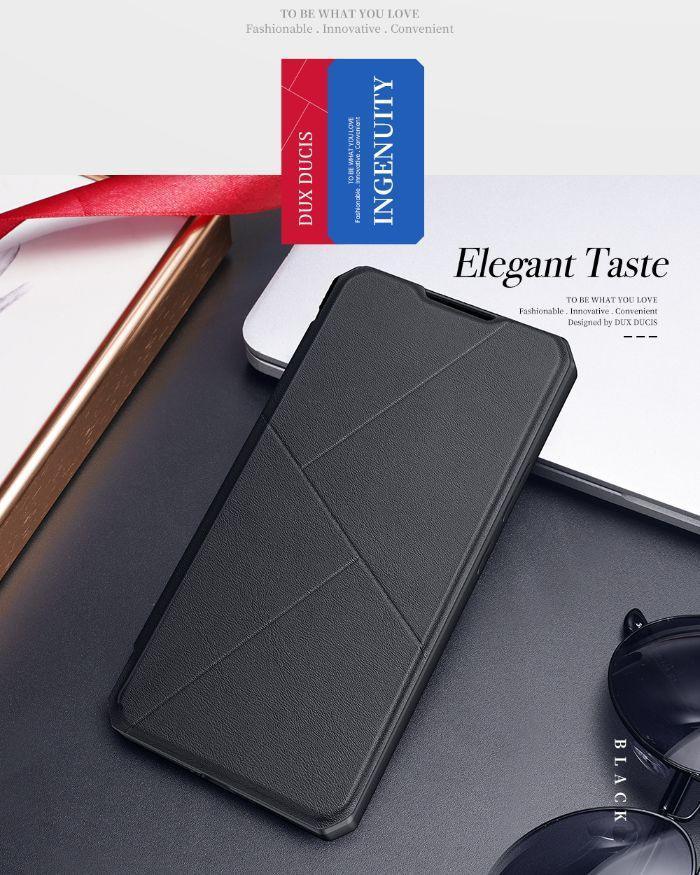 Dux Ducis Leather Skin X 360 Protection Case Samsung S22 Ultra - Three