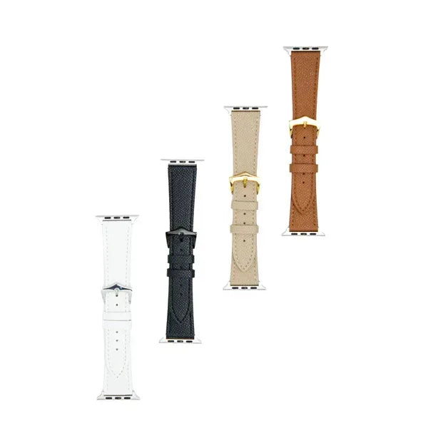 Thin Leather Fashion Band For Apple Watch - Three