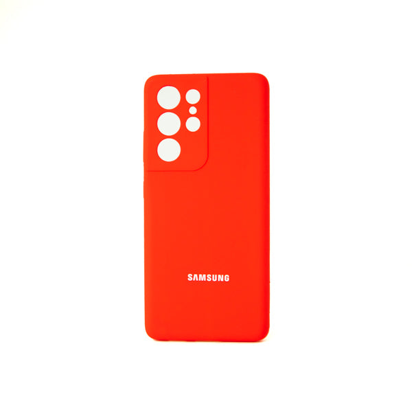 Silicone Camera Protection Case Samsung S21 Ultra