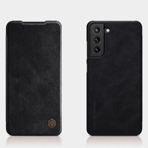 Nillkin Qin Series Leather Case Samsung S21 FE - Three