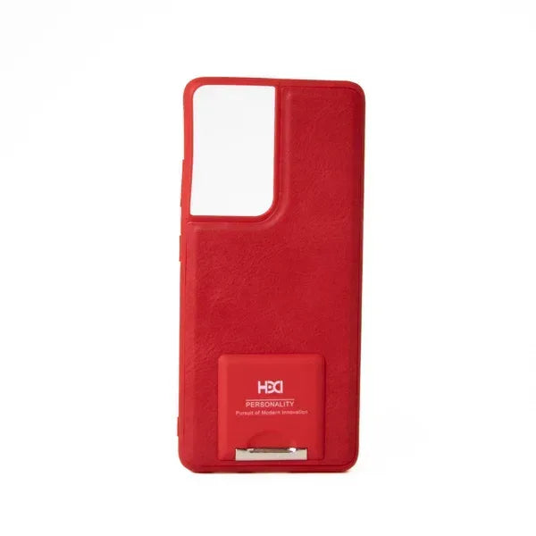 HDD Stand leather Case Samsung S21 Ultra - Three