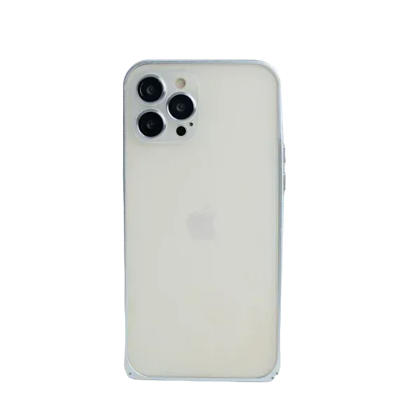 QY Metal Camera Protection Case iPhone 12 Pro Max - Three
