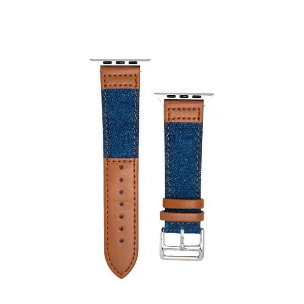 Jeans Semi Classic Band For Apple Watch - Three