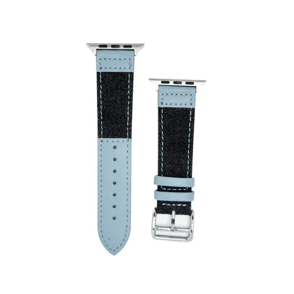 Jeans Semi Classic Band For Apple Watch - Three