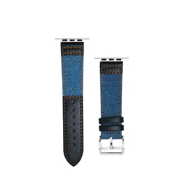 Jeans Semi Classic Band For Apple Watch - Three