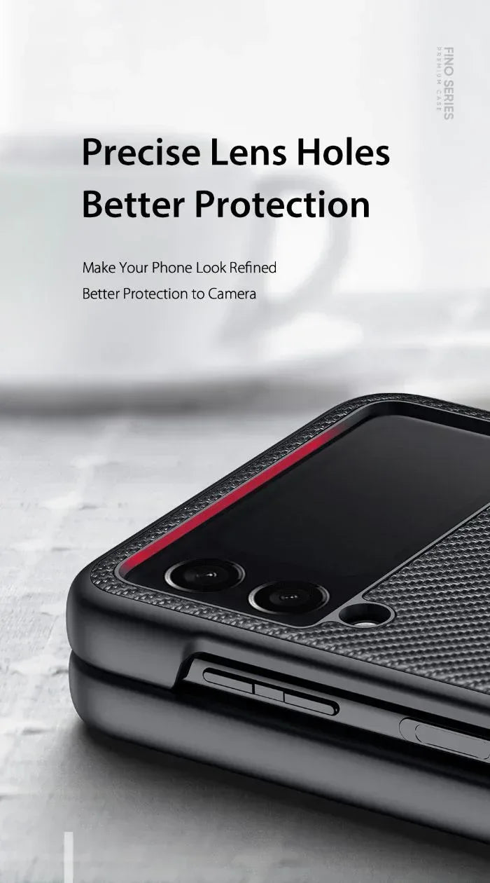 Fino Dux Ducis Fabric Case Samsung Z Flip 3 - Three