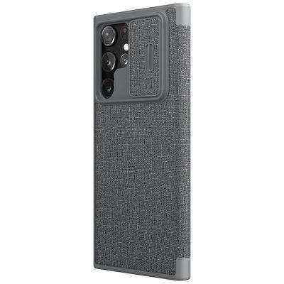 Nillkin Qin Pro Fabric Samsung Case S22 Ultra - Three