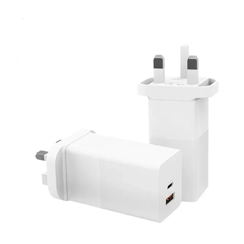 Recci 33W Dual Charger Gan RC22 - Three