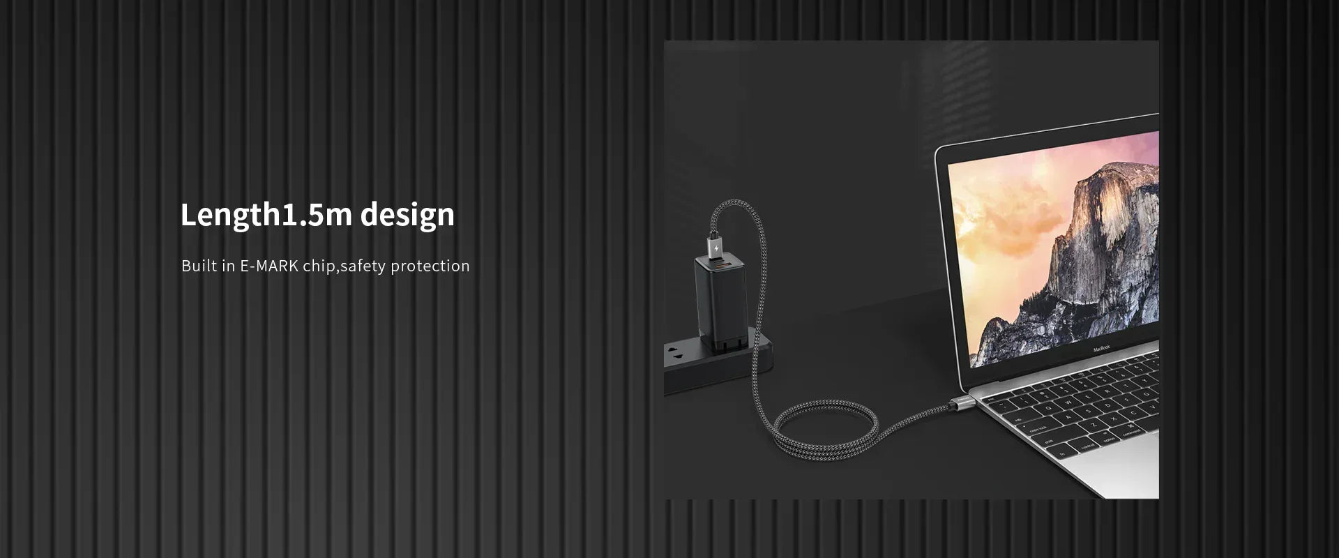 Recci PD 100W Data Cable - Three