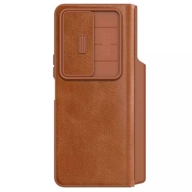 Nillkin Qin Pro Leather Case Samsung Z Fold 4 - Three