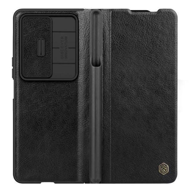Nillkin Qin Pro Leather Case Samsung Z Fold 4 - Three