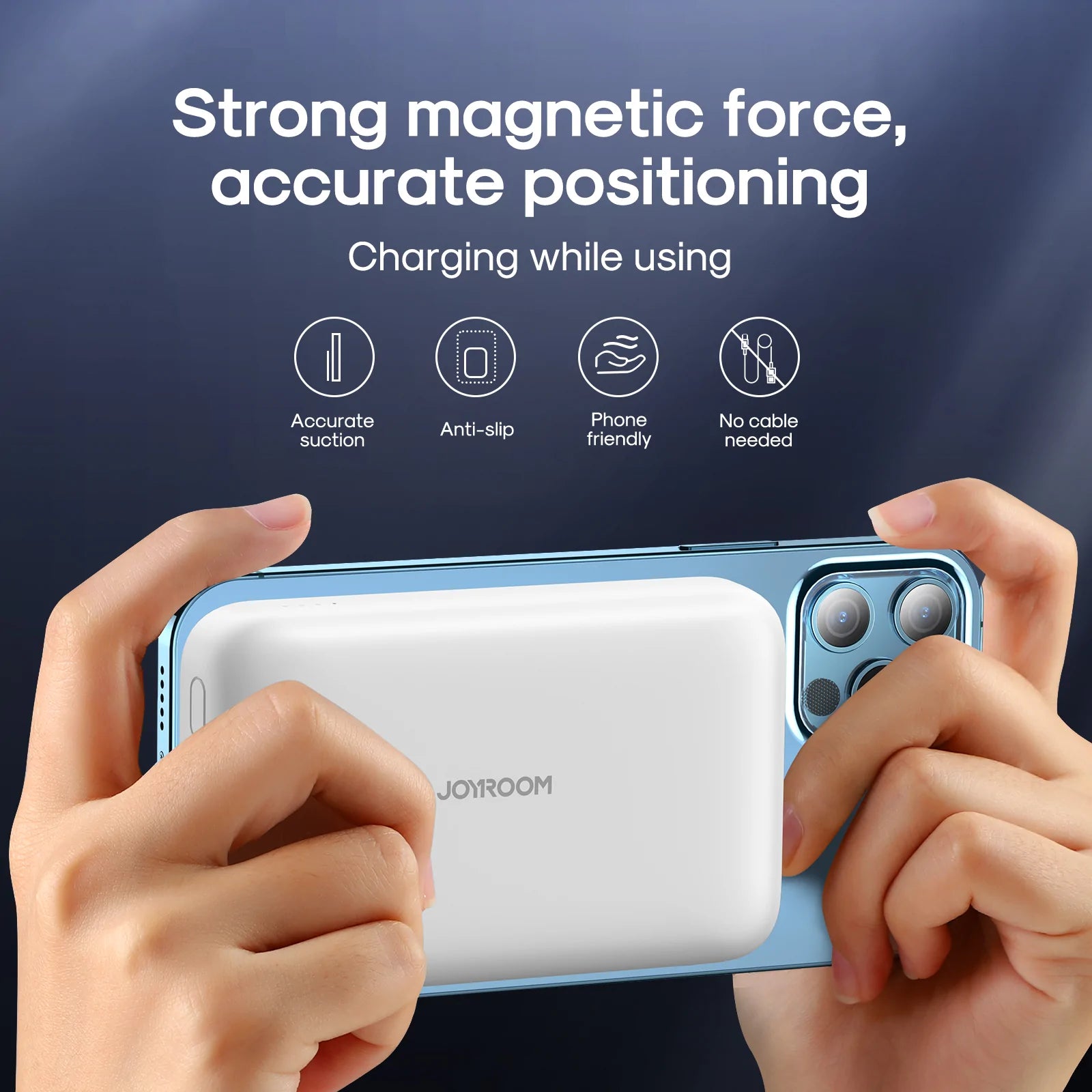 Joyroom Magnetic Wireless Mini Power Bank JR-W020