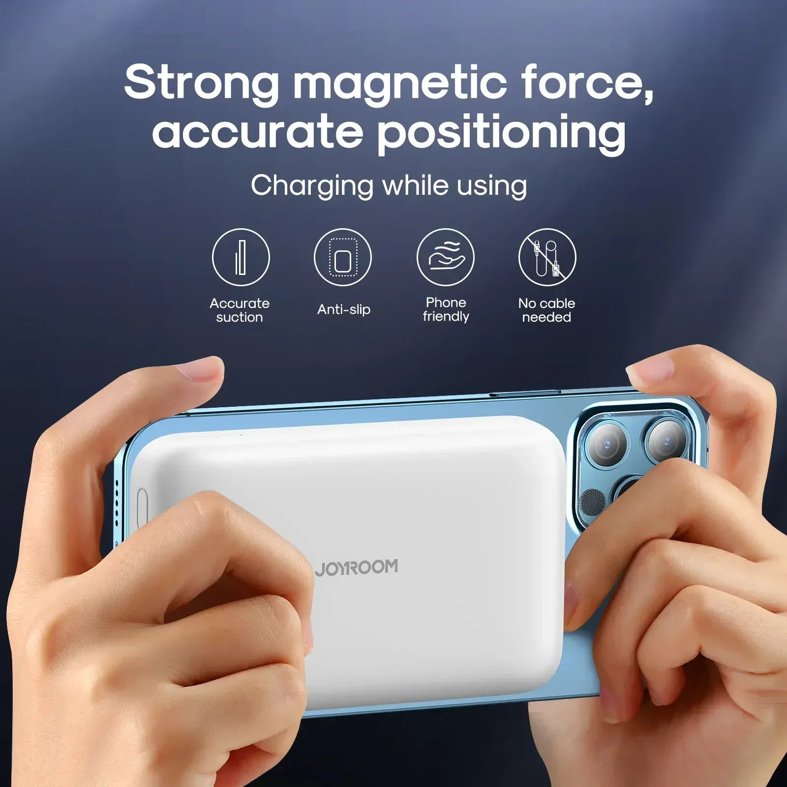 Joyroom Magnetic Wireless Mini Power Bank JR-W020 - Three