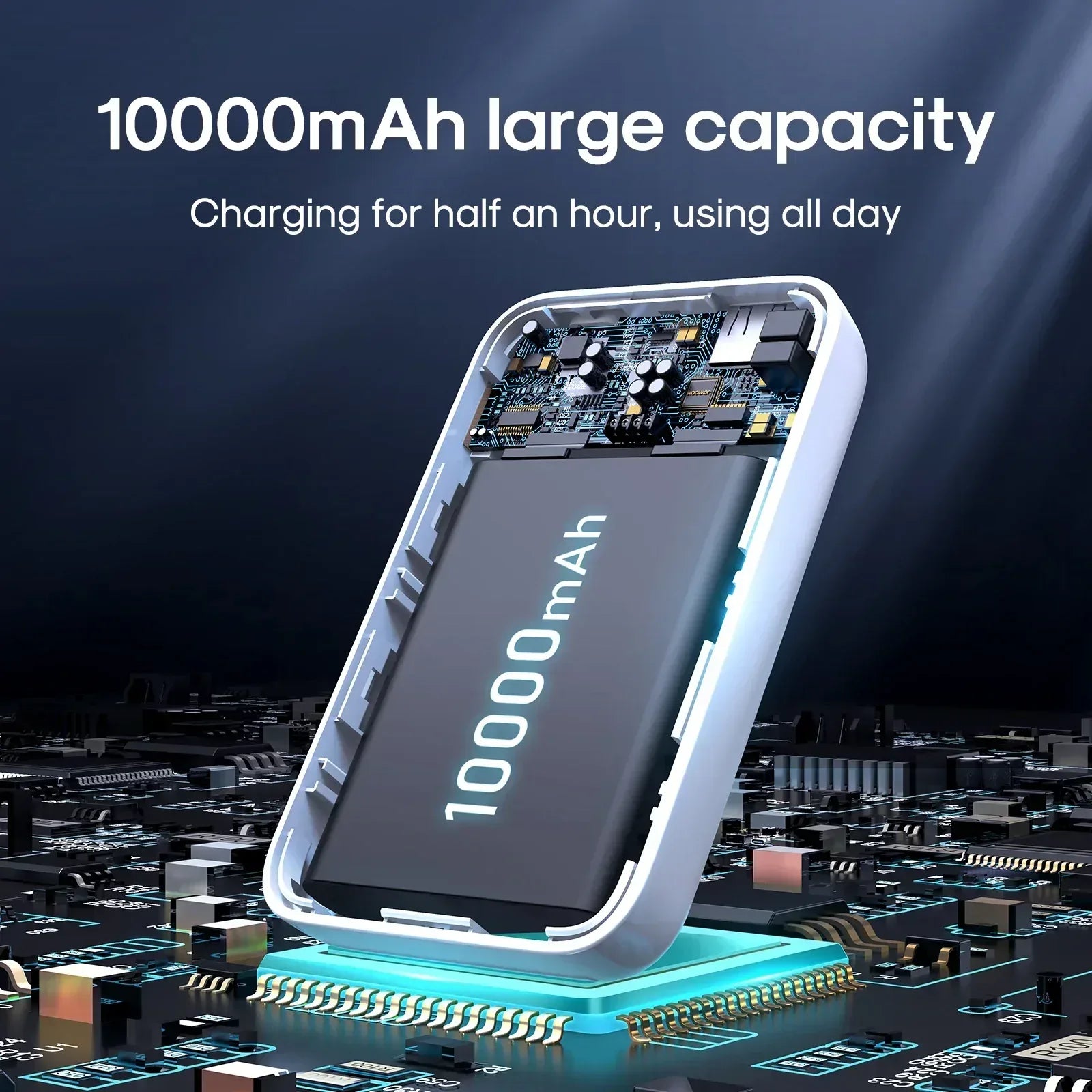 Joyroom Magnetic Wireless Mini Power Bank JR-W020 - Three