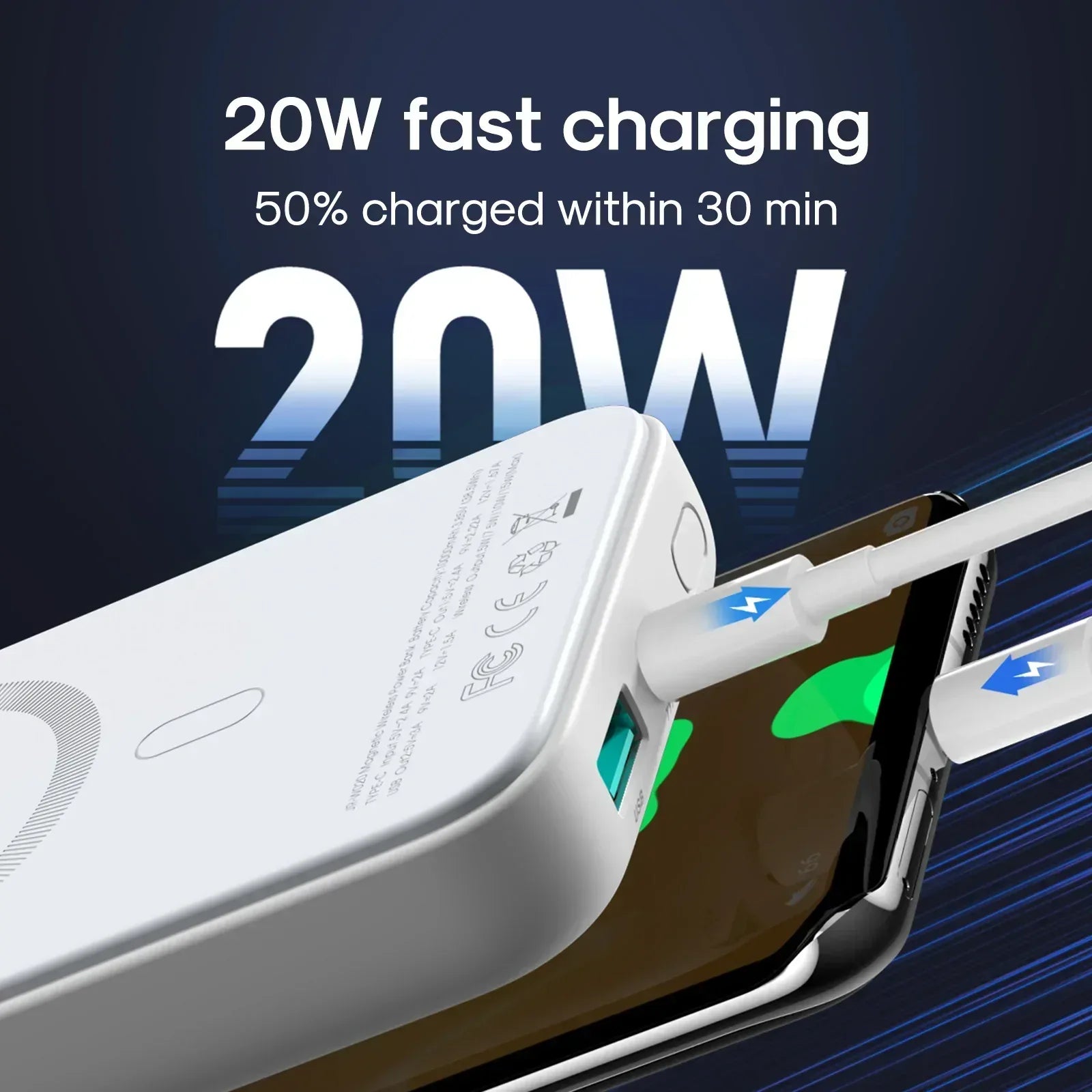 Joyroom Magnetic Wireless Mini Power Bank JR-W020 - Three