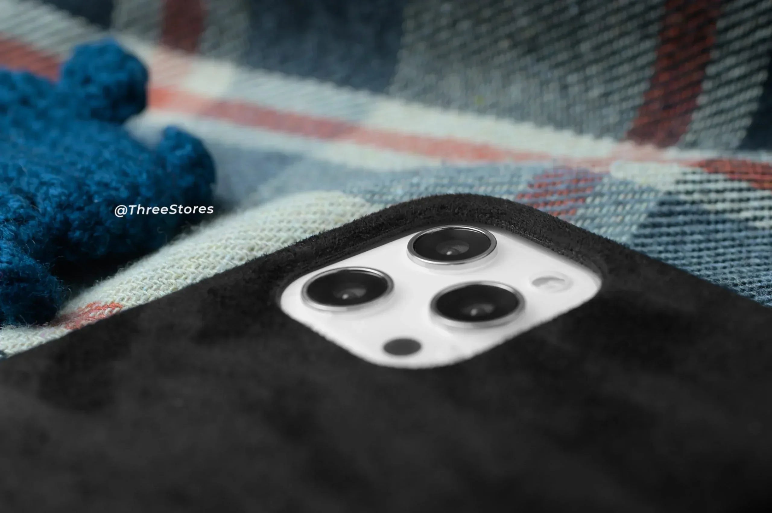 Alcantara Case iPhone 12 Pro Max - Three