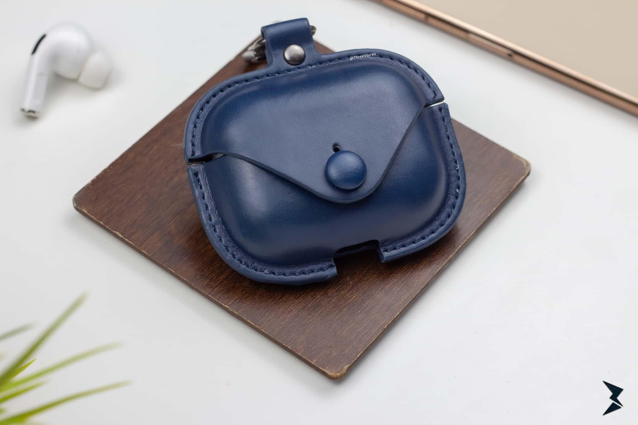 Leather Protective Case For Airpods Pro - Three