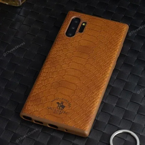 Santa Alligator Leather Case Samsung Note 10 Plus - Three