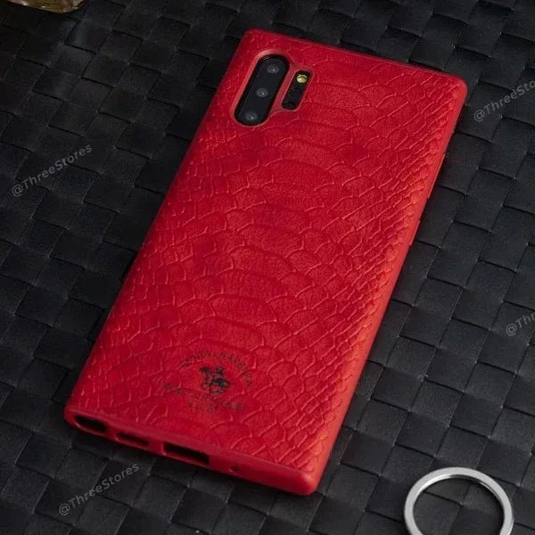 Santa Alligator Leather Case Samsung Note 10 Plus - Three
