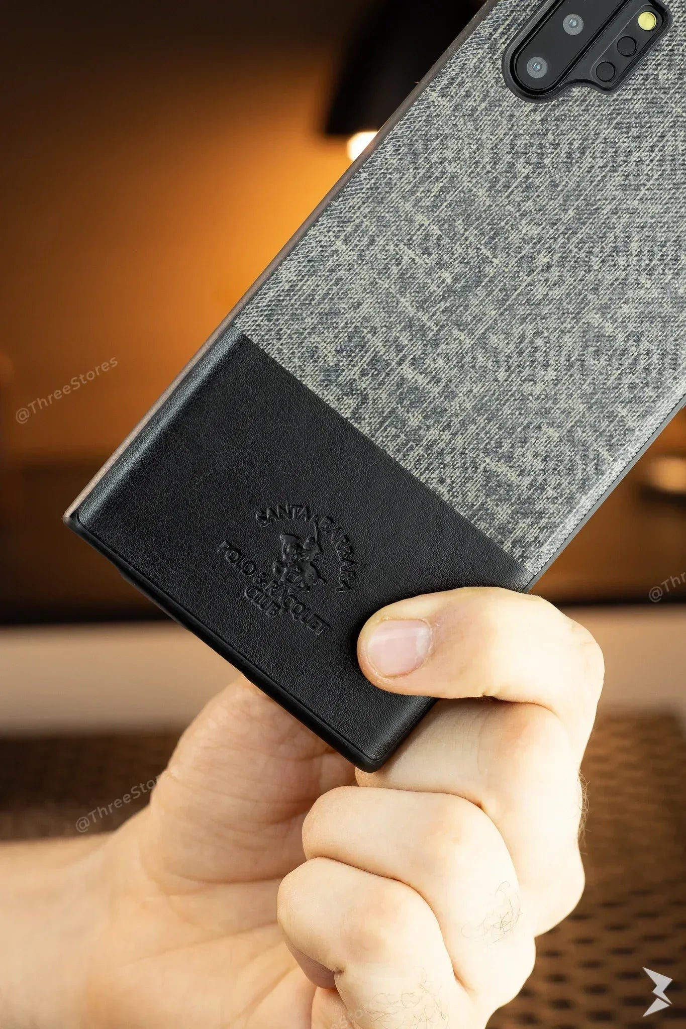 Santa Virtuoso Leather Case Samsung Note 10 PLus - Three