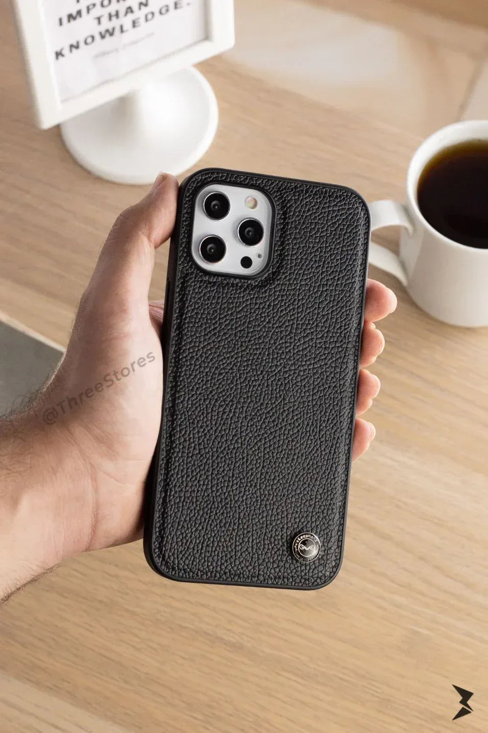 Keephone Earl Leather Case iPhone 13 Pro Max - Three