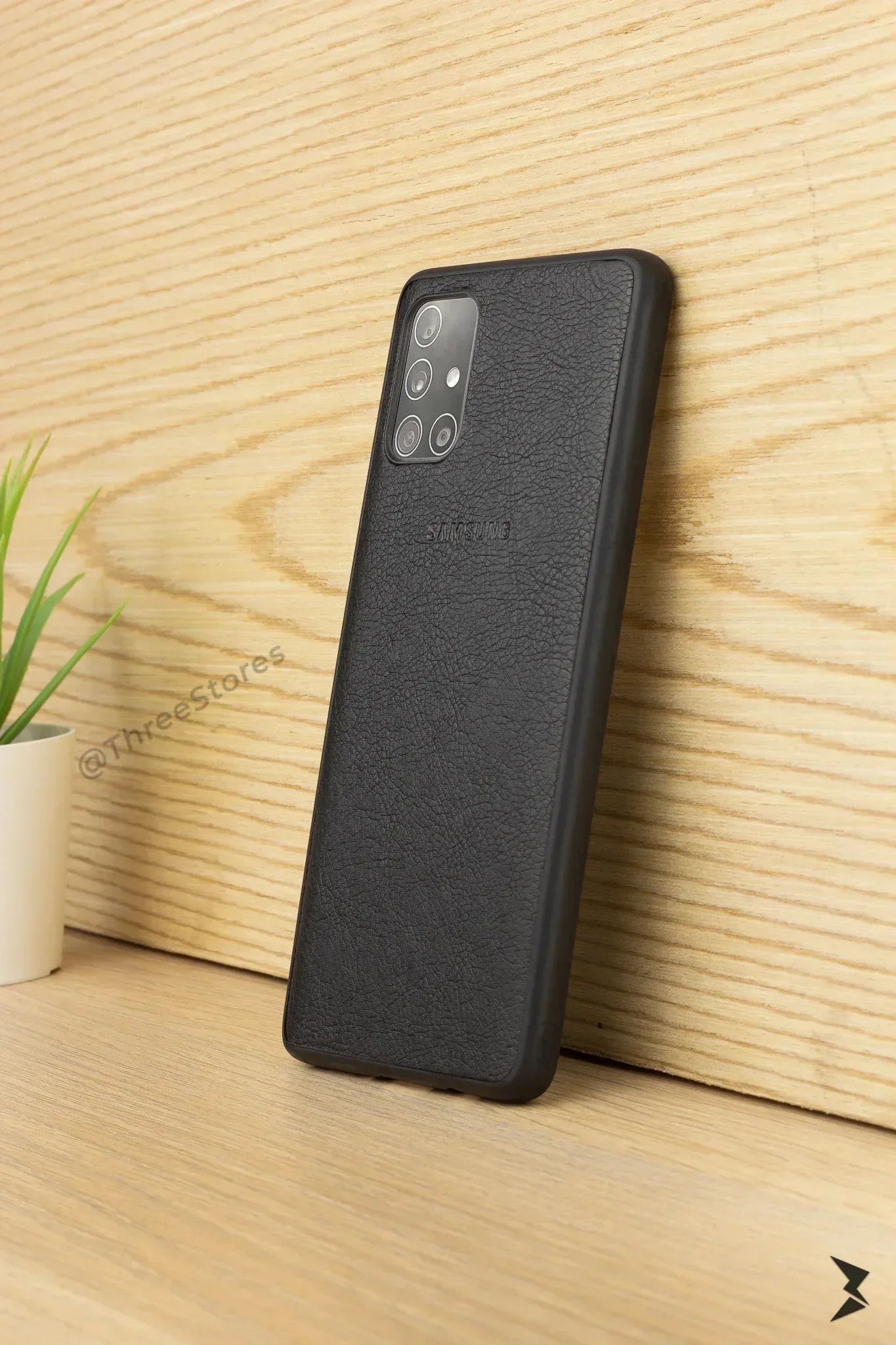 Leather Case Samsung A51 - Three