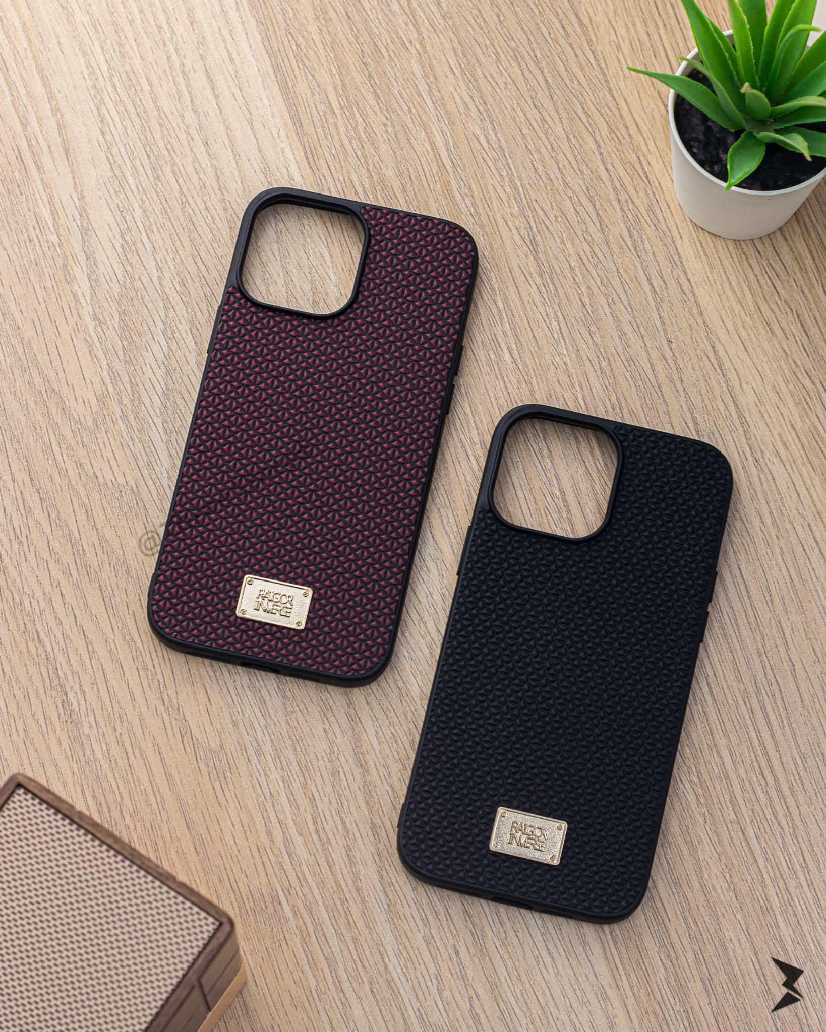 Raigor Inverse Parker Texture Case iPhone 12 / 12 Pro - Three