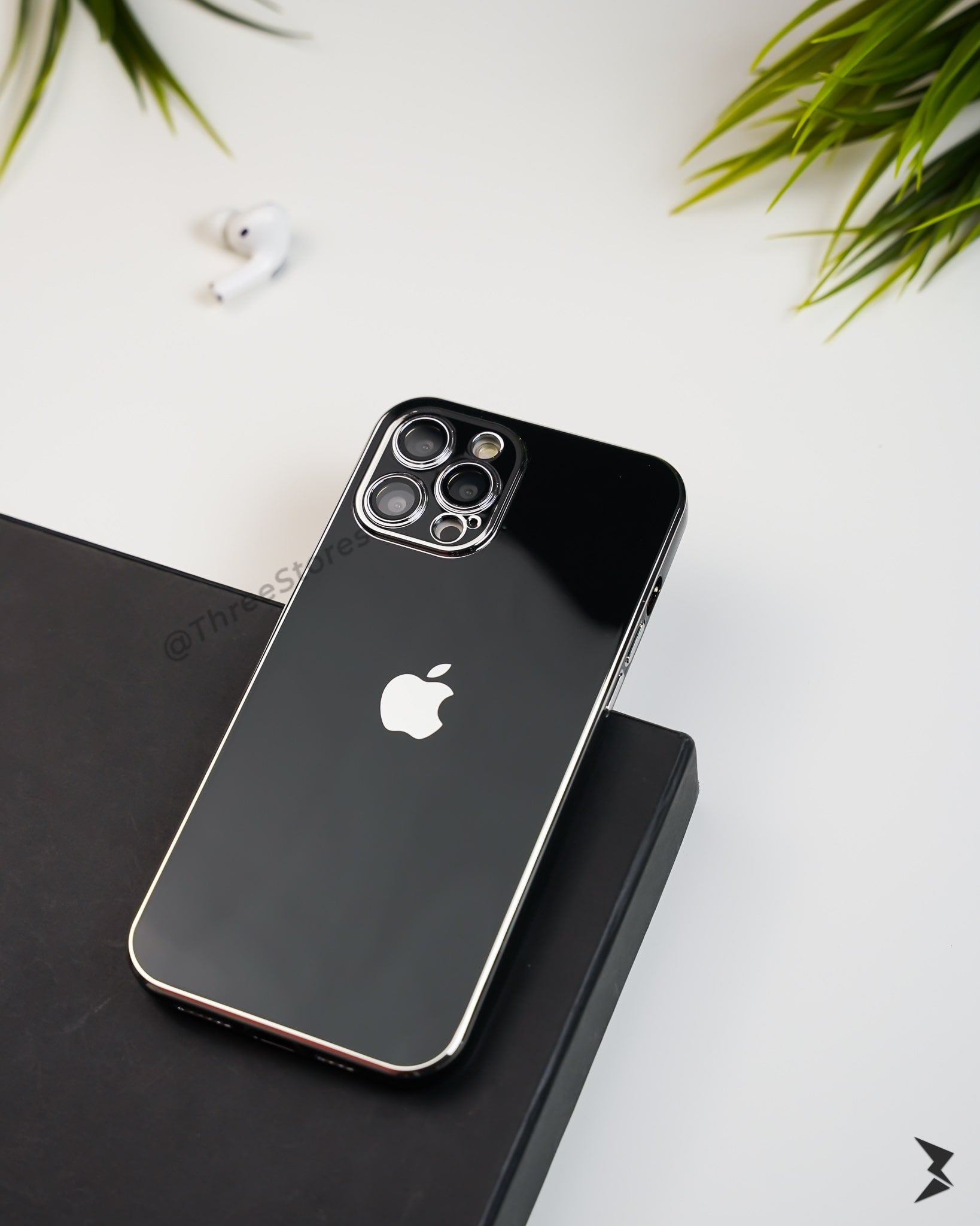 Plating Gold iPhone 12 pro max case