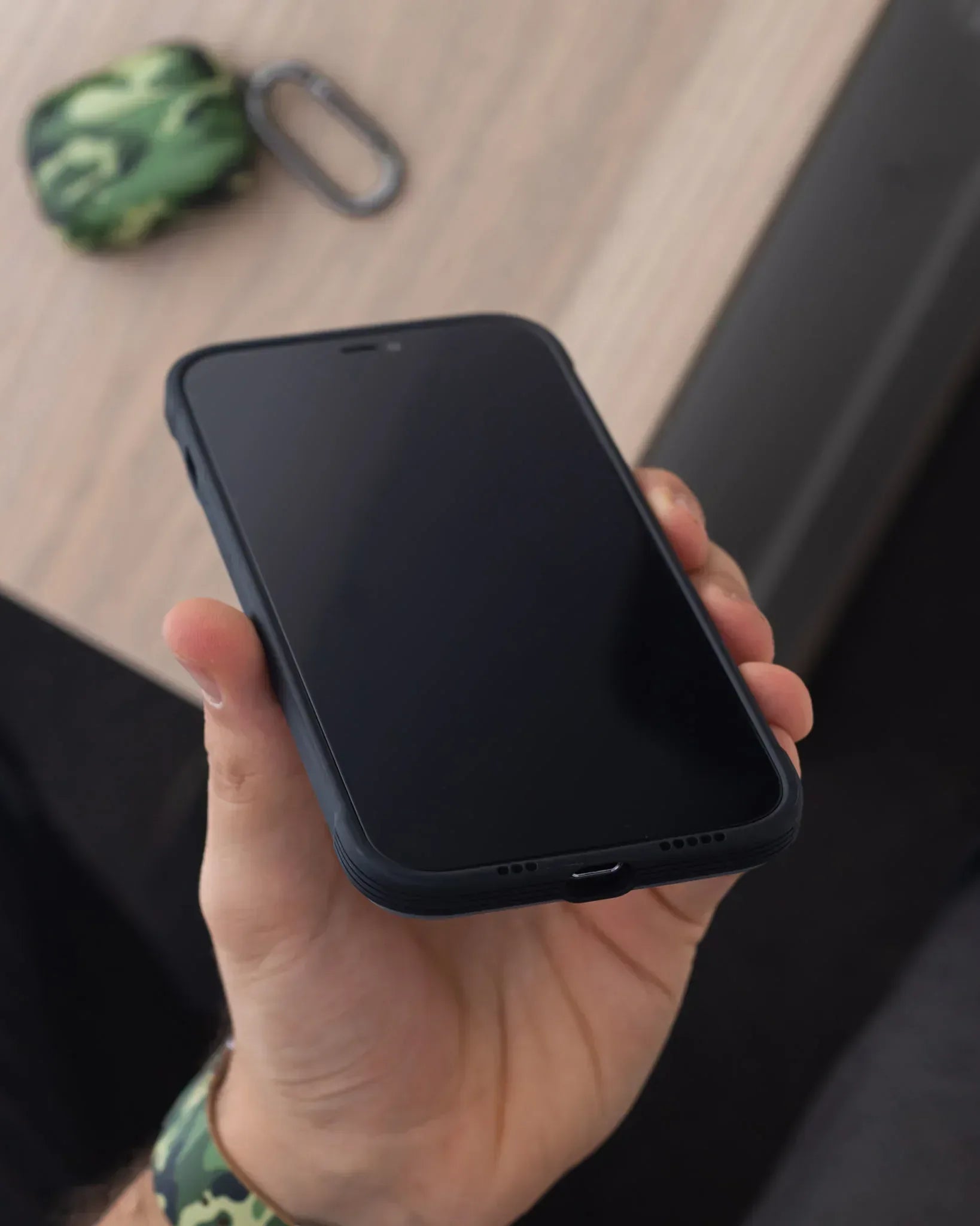 Raigor Inverse Army Silicone Case iPhone 12 Pro Max - Three