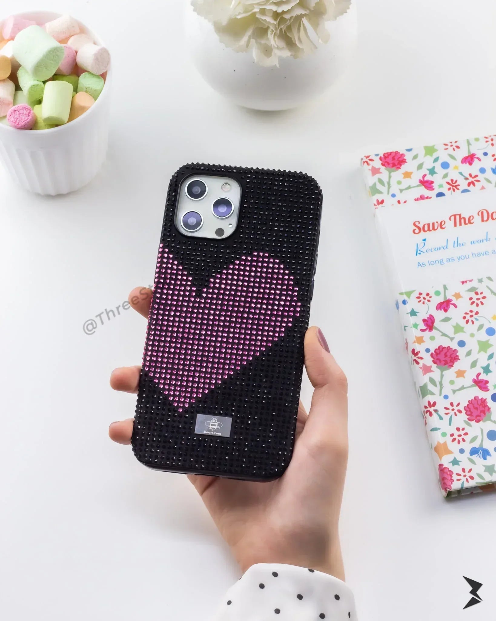 MeePhone Diamond Case iPhone 12 Pro Max - Three
