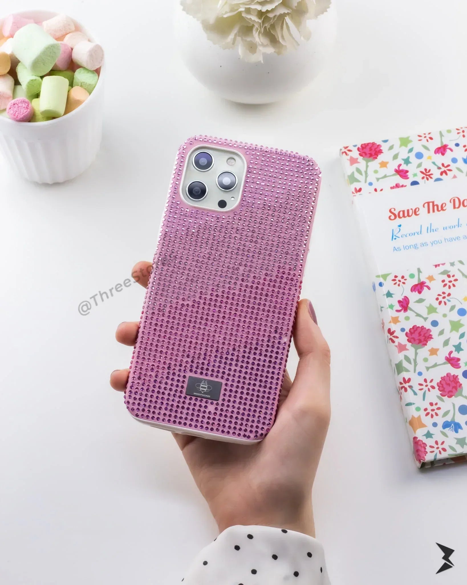 MeePhone Diamond Case iPhone 12 Pro Max - Three