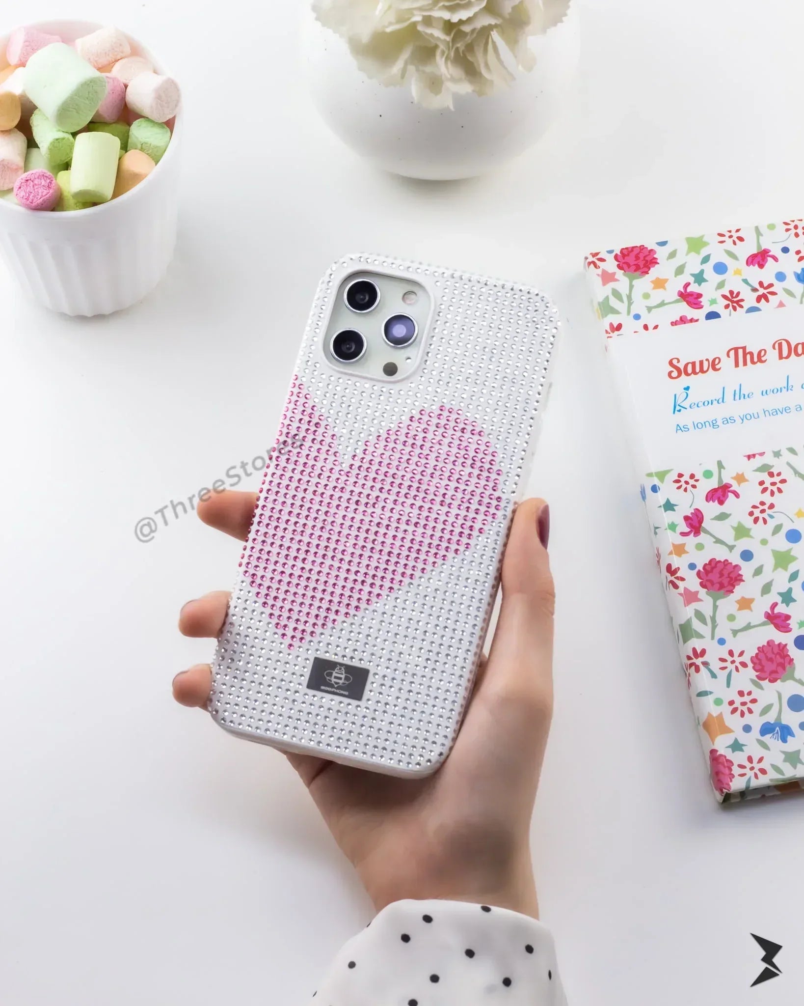 MeePhone Diamond Case iPhone 12 Pro Max - Three