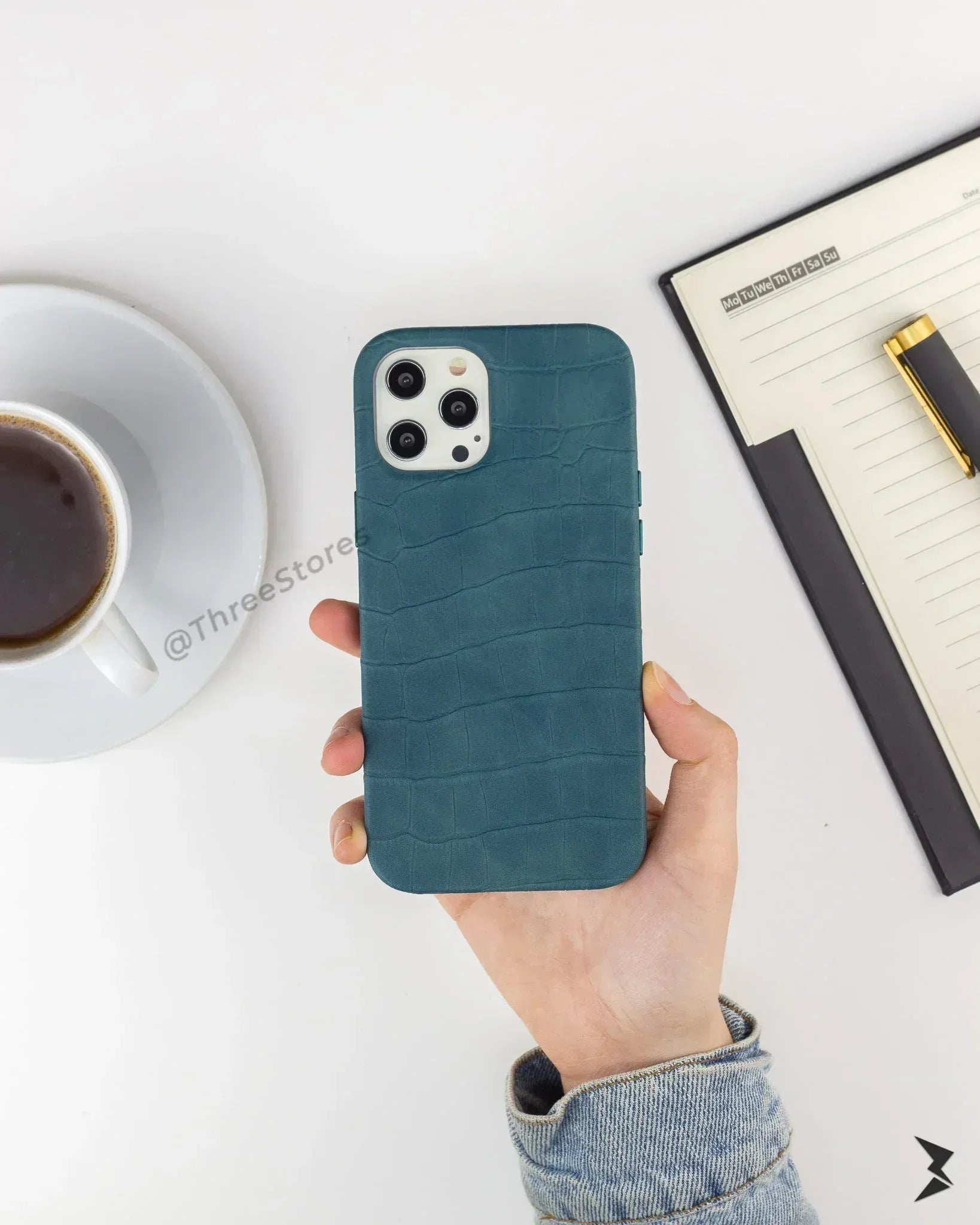 Snake Leather Case iPhone 12 Pro Max - Three