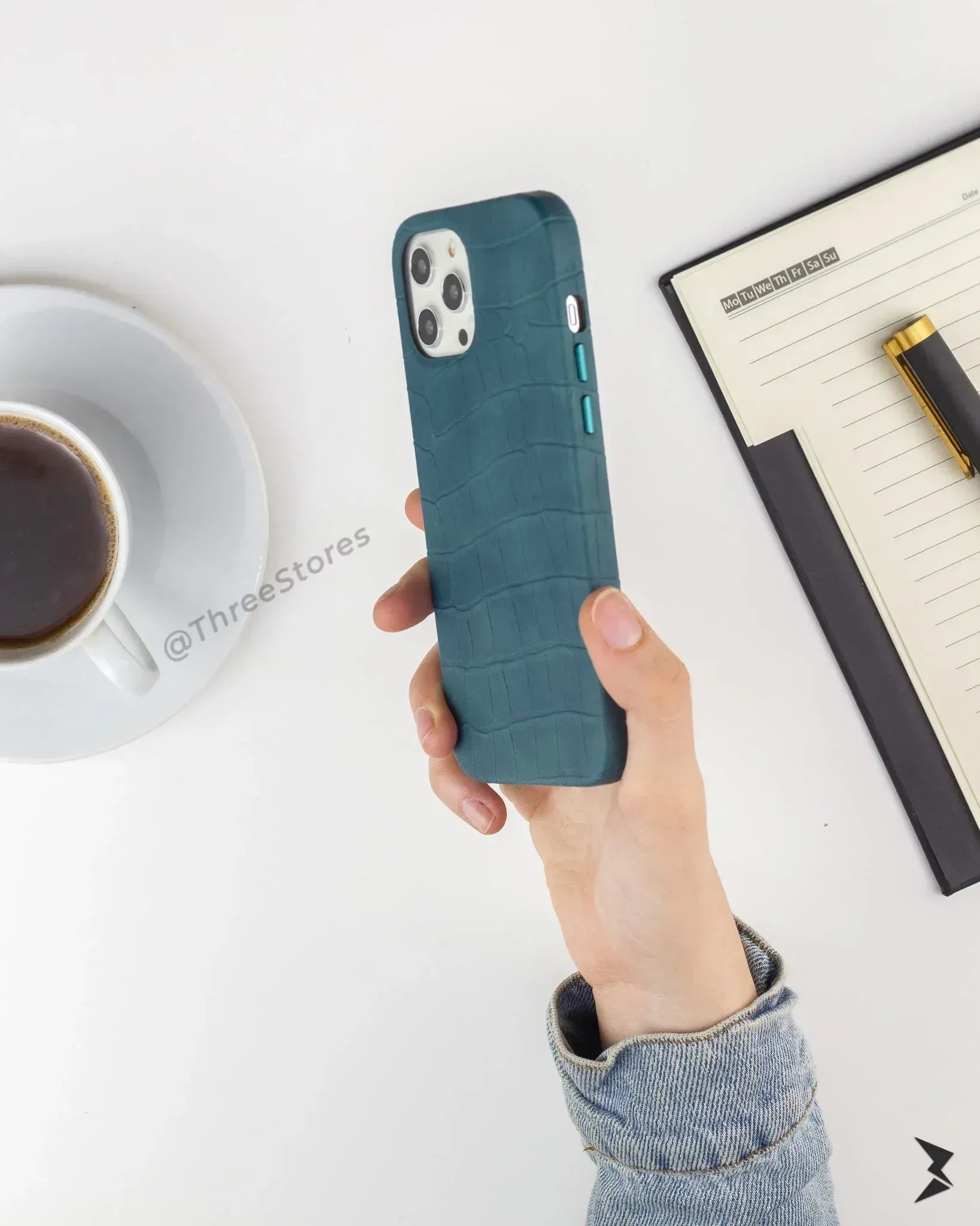 Snake Leather Case iPhone 12 Pro Max - Three