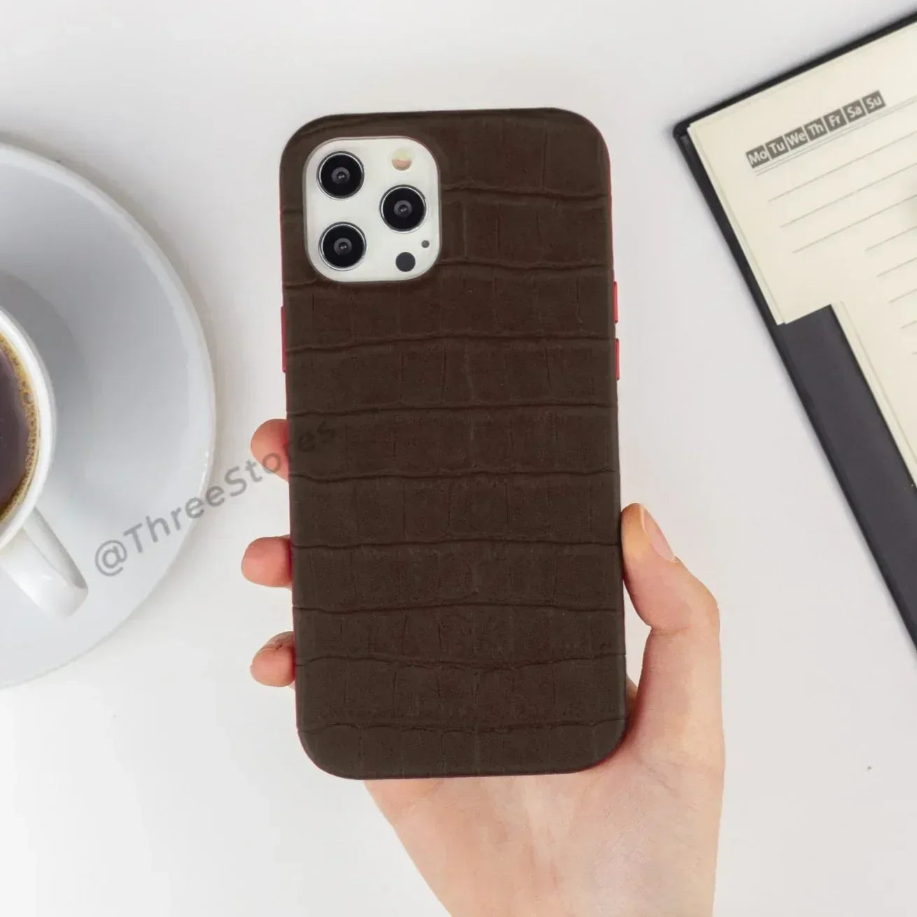 Snake Leather Case iPhone 12 Pro Max - Three