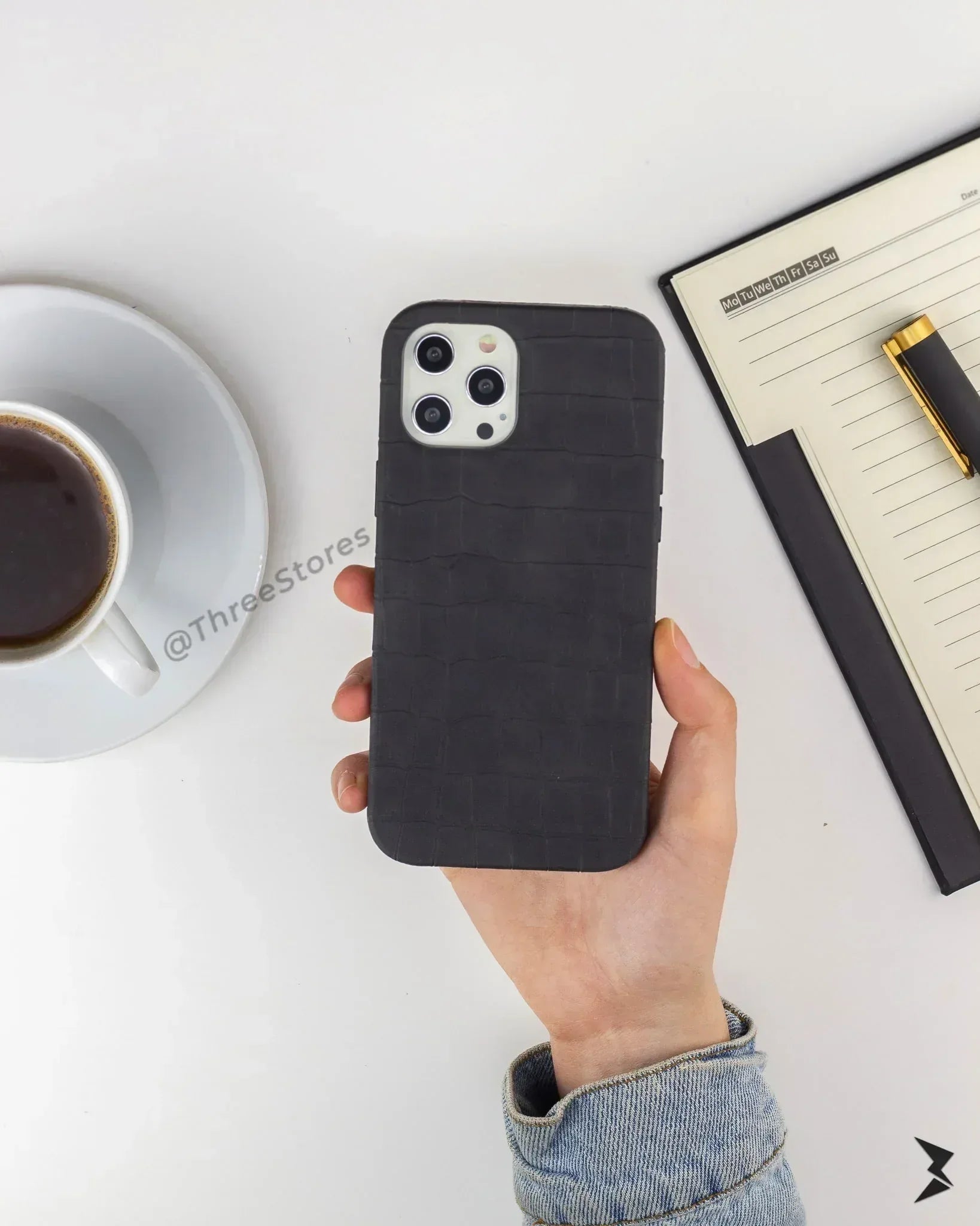Snake Leather Case iPhone 12 Pro Max - Three