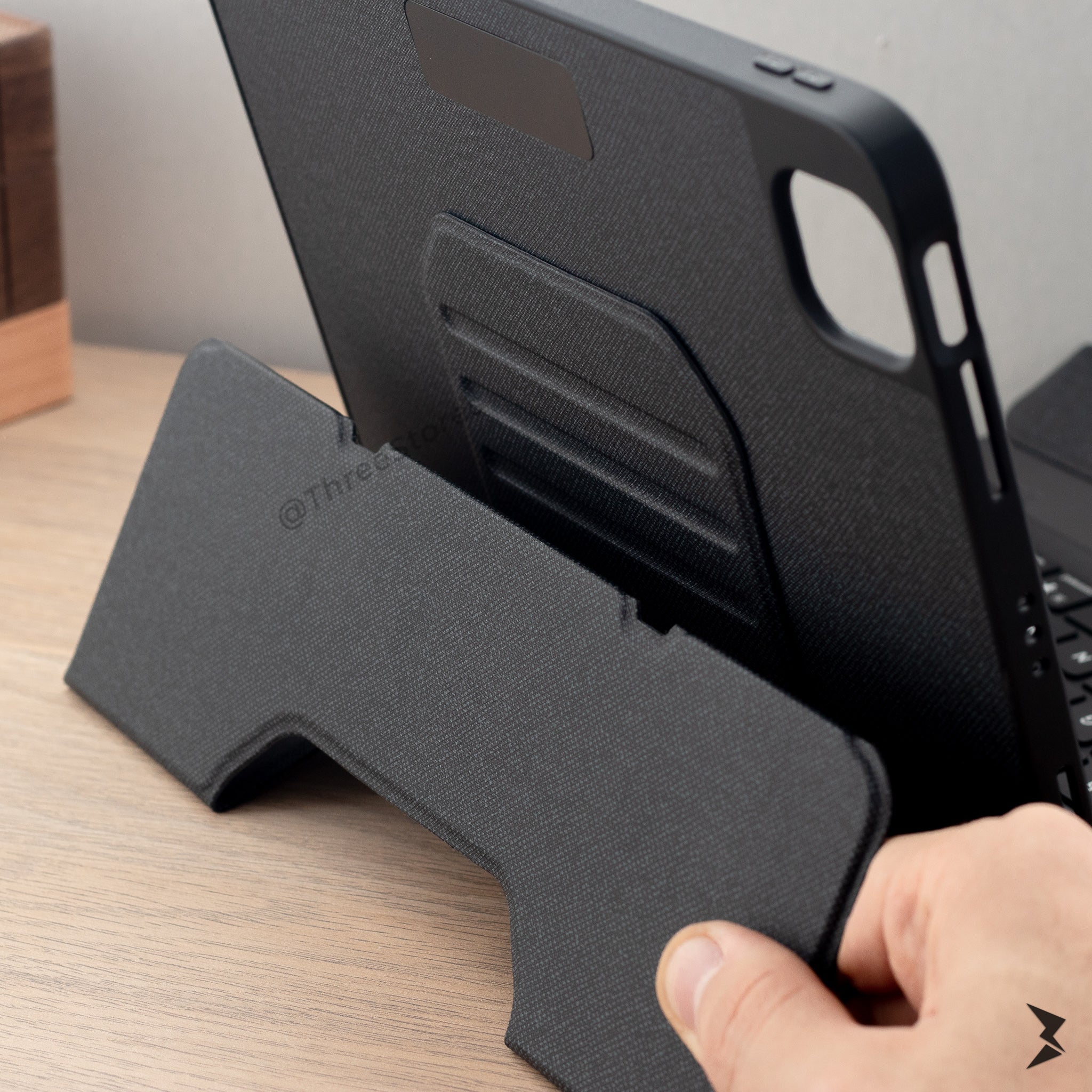 Coteetci Keyboard Pad Fabric Case For iPad Air