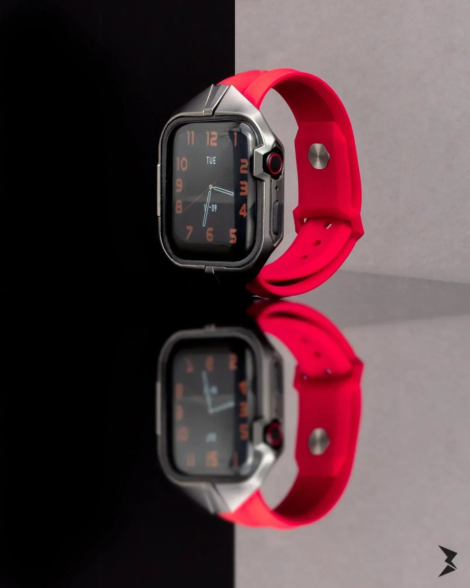 Gray Silicone Band For Apple Watch - Three