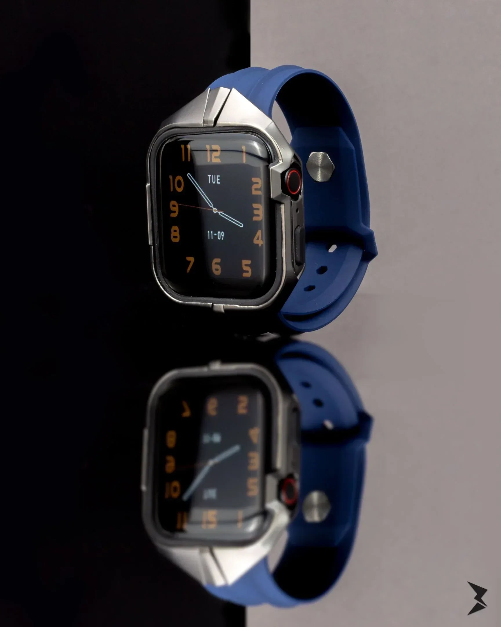 Gray Silicone Band For Apple Watch - Three