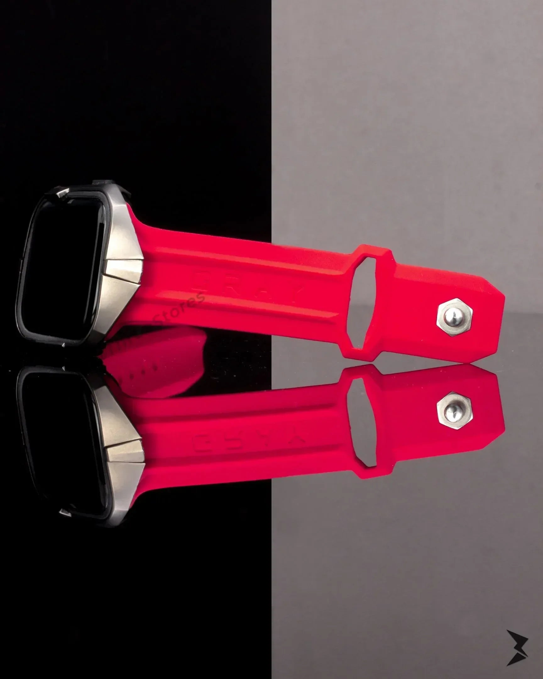 Gray Silicone Band For Apple Watch - Three