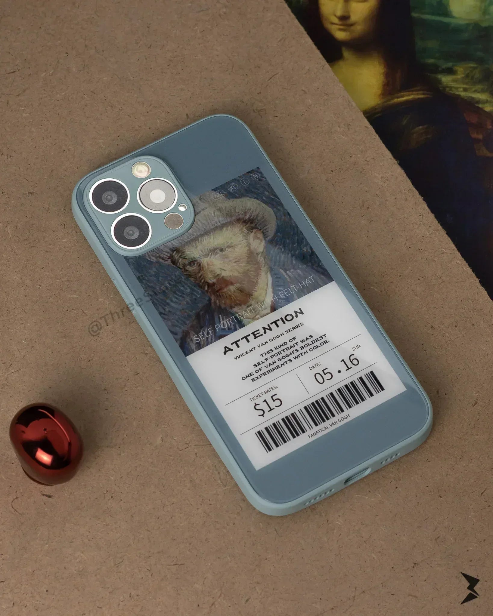 Janesper Art Camera Protection Case iPhone 13 Pro Max - Three