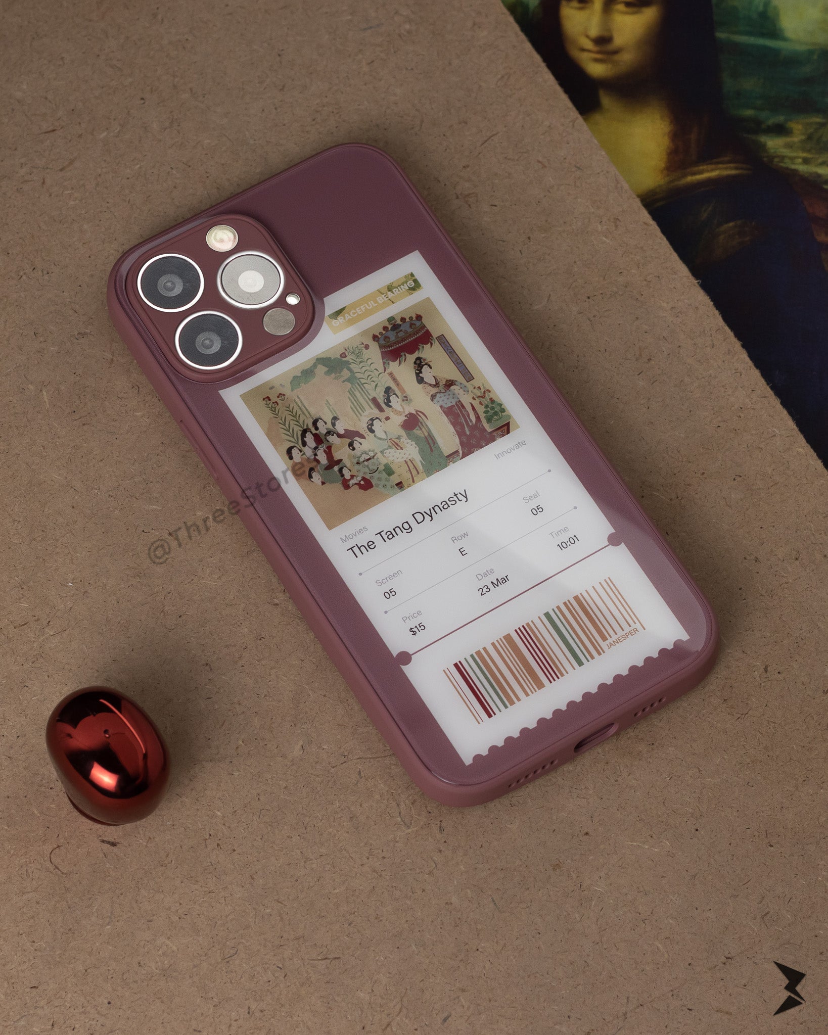 Janesper Art Camera Protection Case iPhone 13 Pro Max