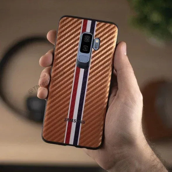 Flag Carbon Case Samsung S9 Plus - Three
