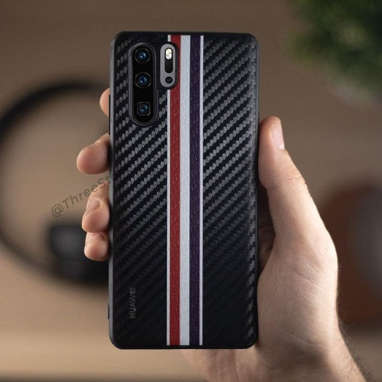 Flag Carbon Case Huawei P30 Pro