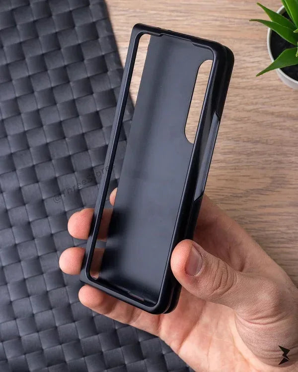 Flag Leather Z Fold3 Case Samsung - Three