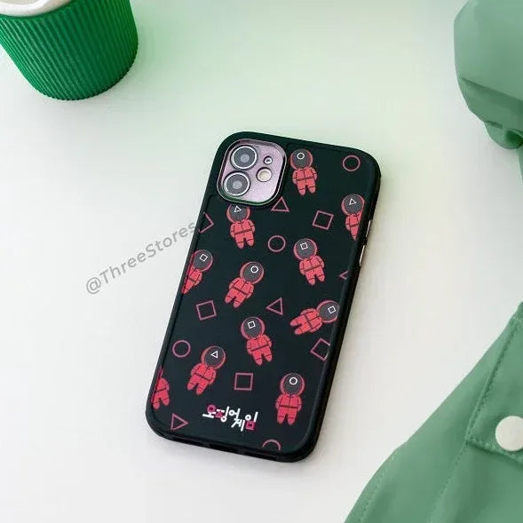 Squid Game Camera Protection Case iPhone 11 - Three