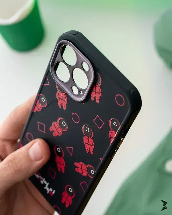 Squid Game Camera Protection Case iPhone 12 Pro Max - Three
