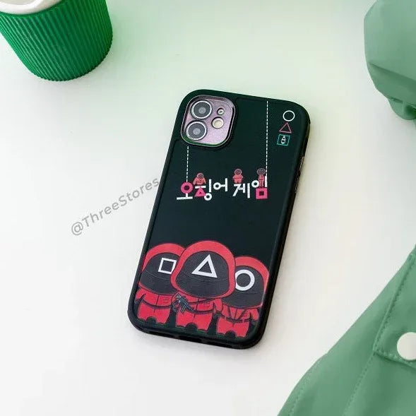 Squid Game Camera Protection Case iPhone 11 - Three